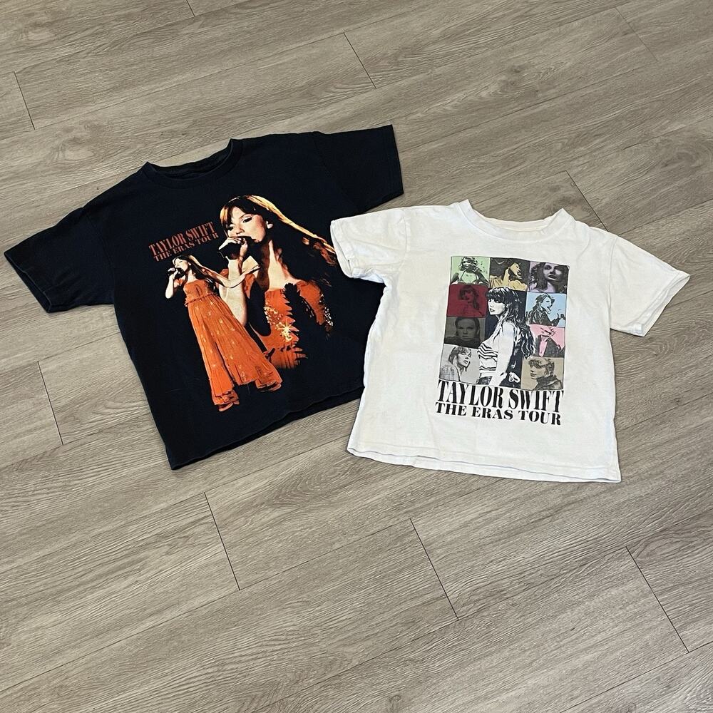 Taylor Swift Youth T-shirt The Eras Tour Medium Small Concert Festival